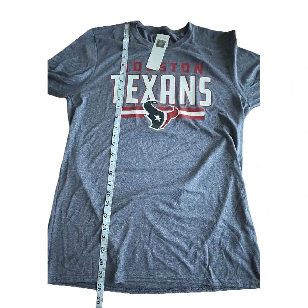 Houston Texans Men's‎ NFL Team Apparel Blue Long Sleeve Polyester Shirt Medium M